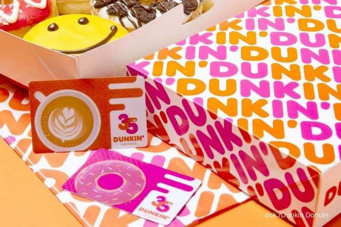 Promo 3.3 Dunkin Donuts, Gratis 4 Donuts dan 1 Minuman via Kartu BCA dan Flazz