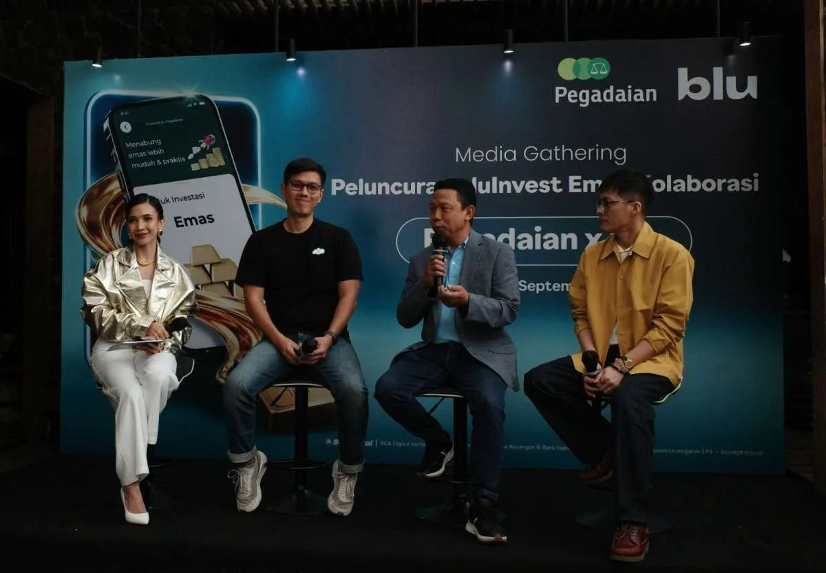 BCA Digital Gandeng Pegadaian, Hadirkan Investasi Emas Mulai Rp10.000 di Aplikasi blu