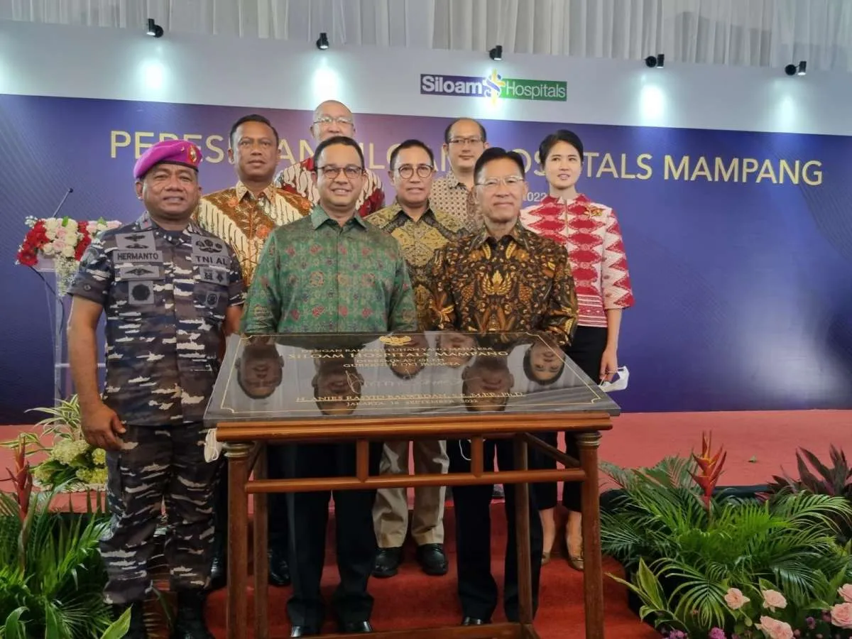 Anies Baswedan Resmikan Relaunching RS Siloam Mampang Jadi Fasilitas Tersier