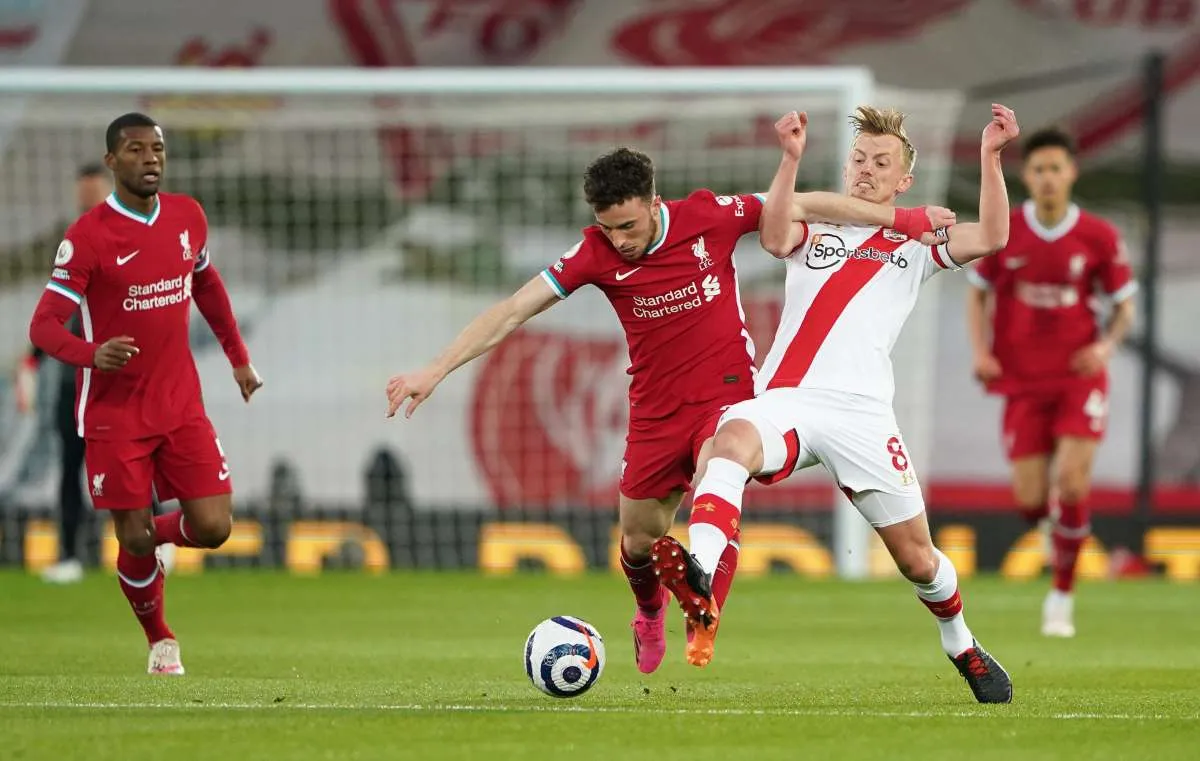 Liverpool vs Southampton: Tekuk The Saints 2-0, The Reds menuju 5 besar Liga Inggris