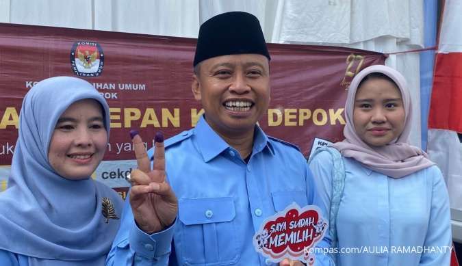 Respons Supian Suri Setelah Unggul di Hasil Quick Count Pilkada Depok