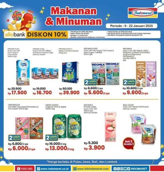 Promo Indomaret Super Hemat Periode 9-22 Januari 2025