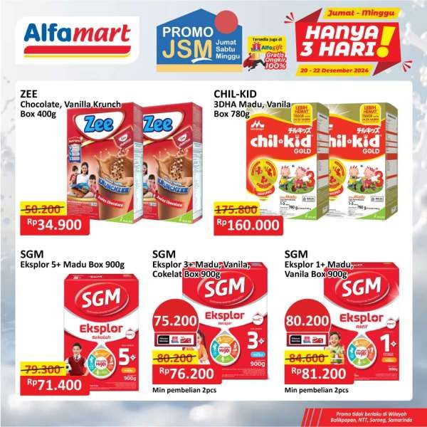 Promo JSM Alfamart Weekend 20-22 Desember 2024