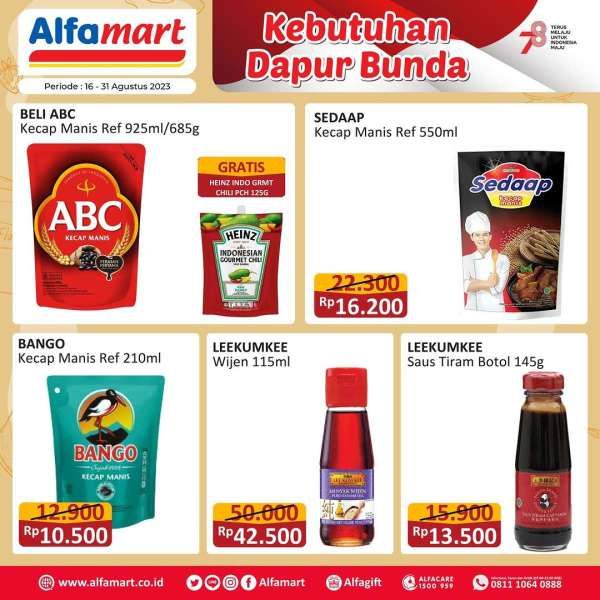 Harga Promo Alfamart Terbaru 16-31 Agustus 2023, Promo Kebutuhan Dapur