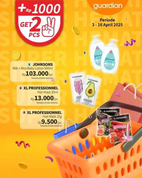 Promo Guardian Super Hemat Periode 3-16 April 2025