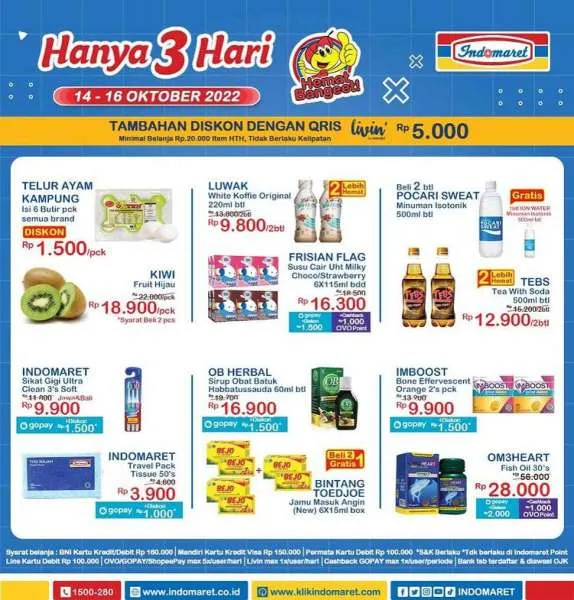 Promo JSM Indomaret 14-16 Oktober 2022