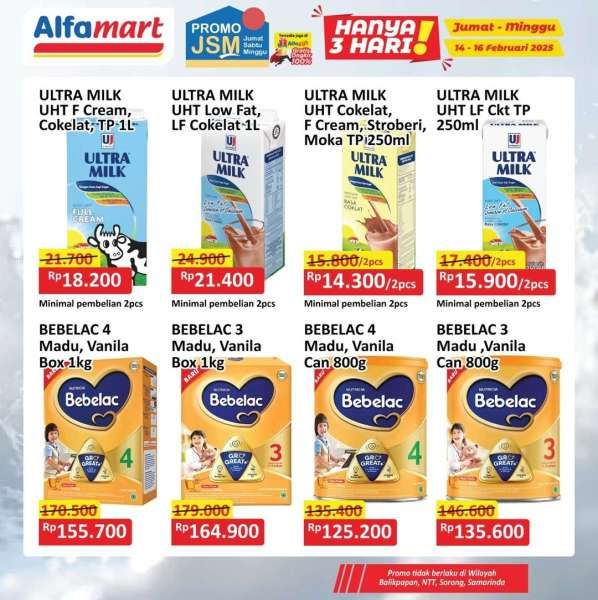 Promo JSM Alfamart Weekend 14-16 Februari 2025