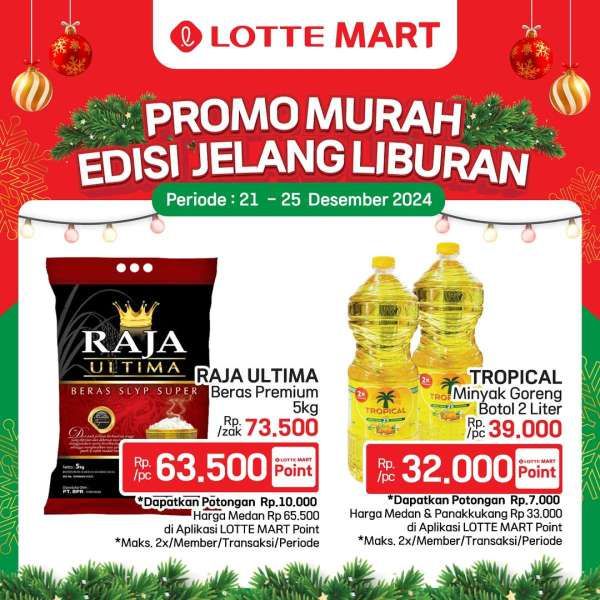 Promo Lotte Mart 21-25 Desember 2024