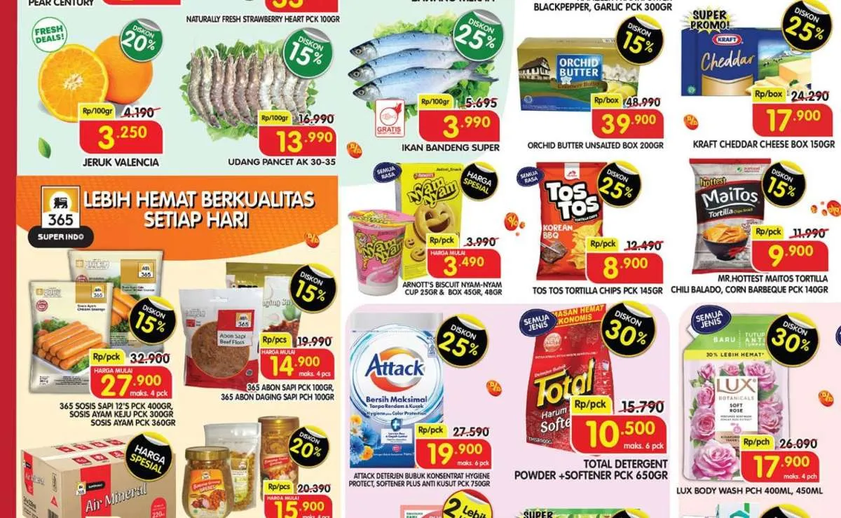 Promo Superindo Weekday 4 Juni 2025, Attack & Sunlight Lebih Murah Berakhir Hari Ini