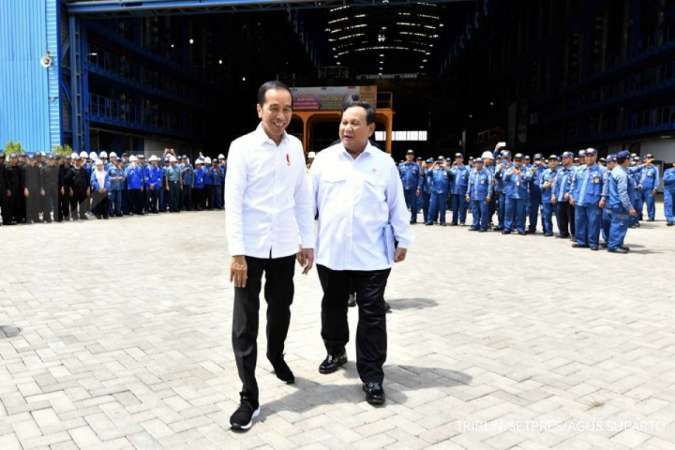 6 bulan bergabung di kabinet, Prabowo: Saya bersaksi Jokowi berjuang demi rakyat