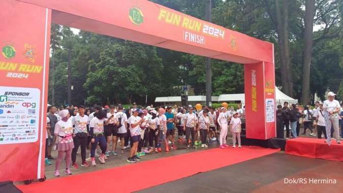 Hermina Fun Run 2024, Menjadi Puncak Acara HUT Hermina ke-39 di GBK