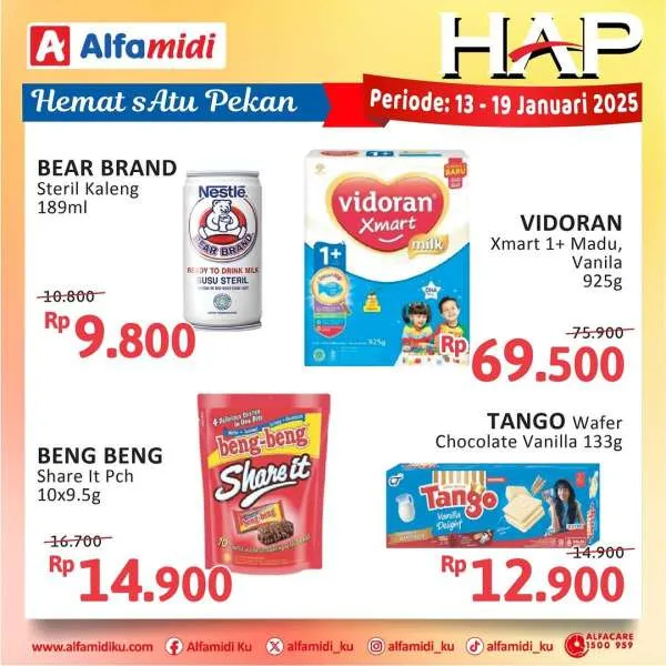 Promo Alfamidi Hemat Satu Pekan Periode 13-19 Januari 2025