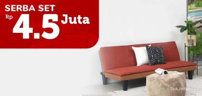 Katalog Promo Informa Agustus 2022, Aneka Set Furnitur Serba Rp 4,5 Juta!