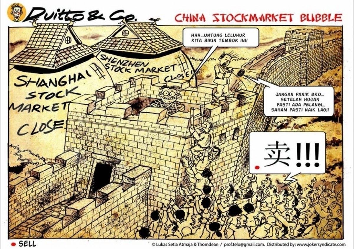 Duitto & Co - Bubble Bursa Saham China