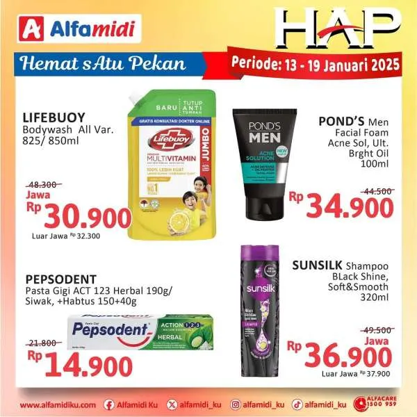 Promo Alfamidi Hemat Satu Pekan Periode 13-19 Januari 2025