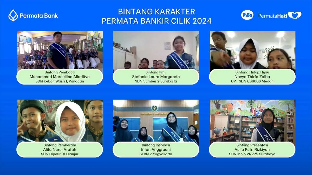 Permata Bank Nobatkan 170 Duta Menabung lewat Program Permata Bankir Cilik 