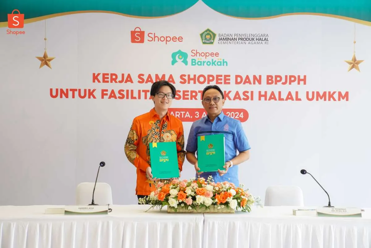 Shopee Gandeng BPJPH Fasilitasi UMKM Dapat Sertifikasi Halal