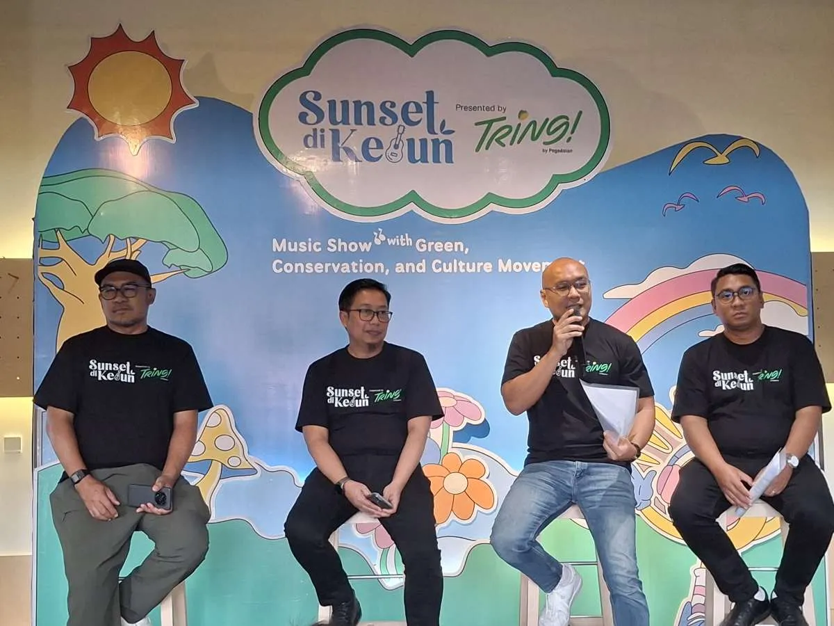 Kebun Raya Rilis Festival Musik Sunset di Kebun 2026, Bidik 60.000 Pengunjung