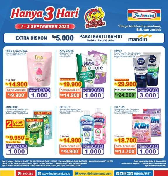 Katalog Promo JSM Indomaret Terbaru 1-3 September 2023