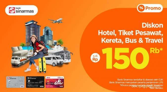 Promo Semua Produk PegiPegi, Diskon Hingga Rp150.000 Pakai Kartu Kredit Sinarmas