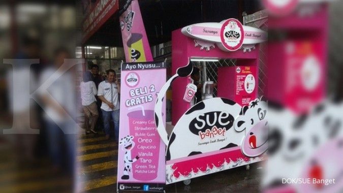 Mengocok kesegaran bisnis minuman milkshake