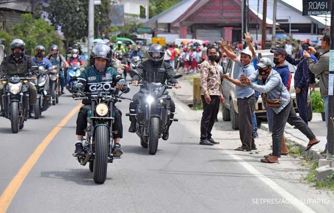 Presiden Jokowi Resmikan Jalan Bypass Balige di Sumut