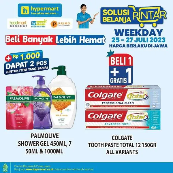 Promo Hypermart Beli Banyak Lebih Hemat Periode 25-27 Juli 2023