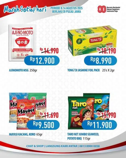 Promo JSM Hypermart Hyper Diskon Weekend Periode 8-11 Agustus 2025