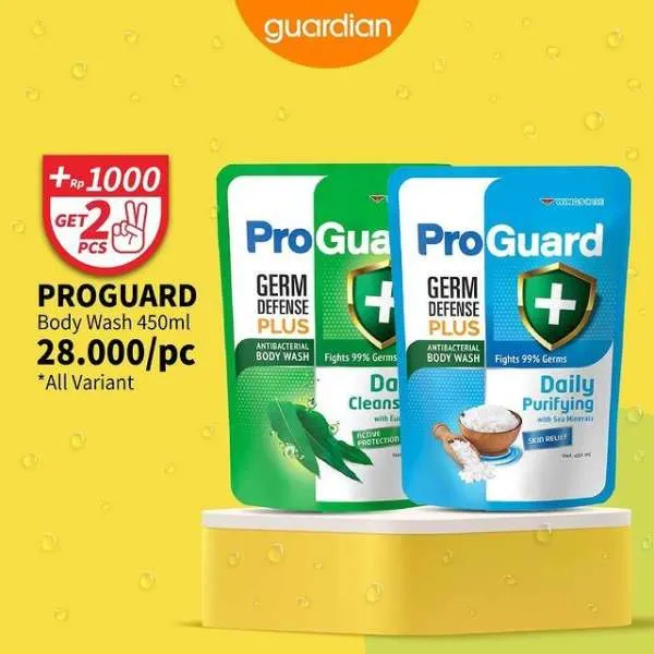 Promo Guardian +1000 Get 2 Pcs Periode s/d 19 Juli 2023