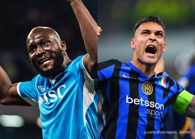 Jadwal Liga Italia Malam Ini (24/5): Napoli dan Inter Milan Berebut Scudetto