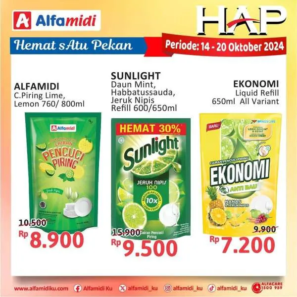 Promo Alfamidi Hemat Satu Pekan Periode 14-20 Oktober 2024