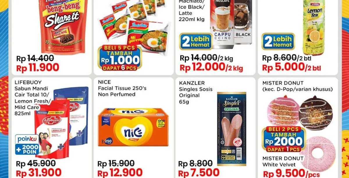 Promo PTW Indomaret 31 Januari-6 Februari 2024, Produk Minum Beli 2 Lebih Hemat