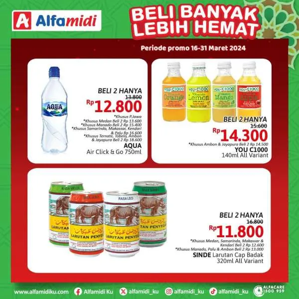 Promo Alfamidi Spesial Ramadhan Periode 16-31 Maret 2024