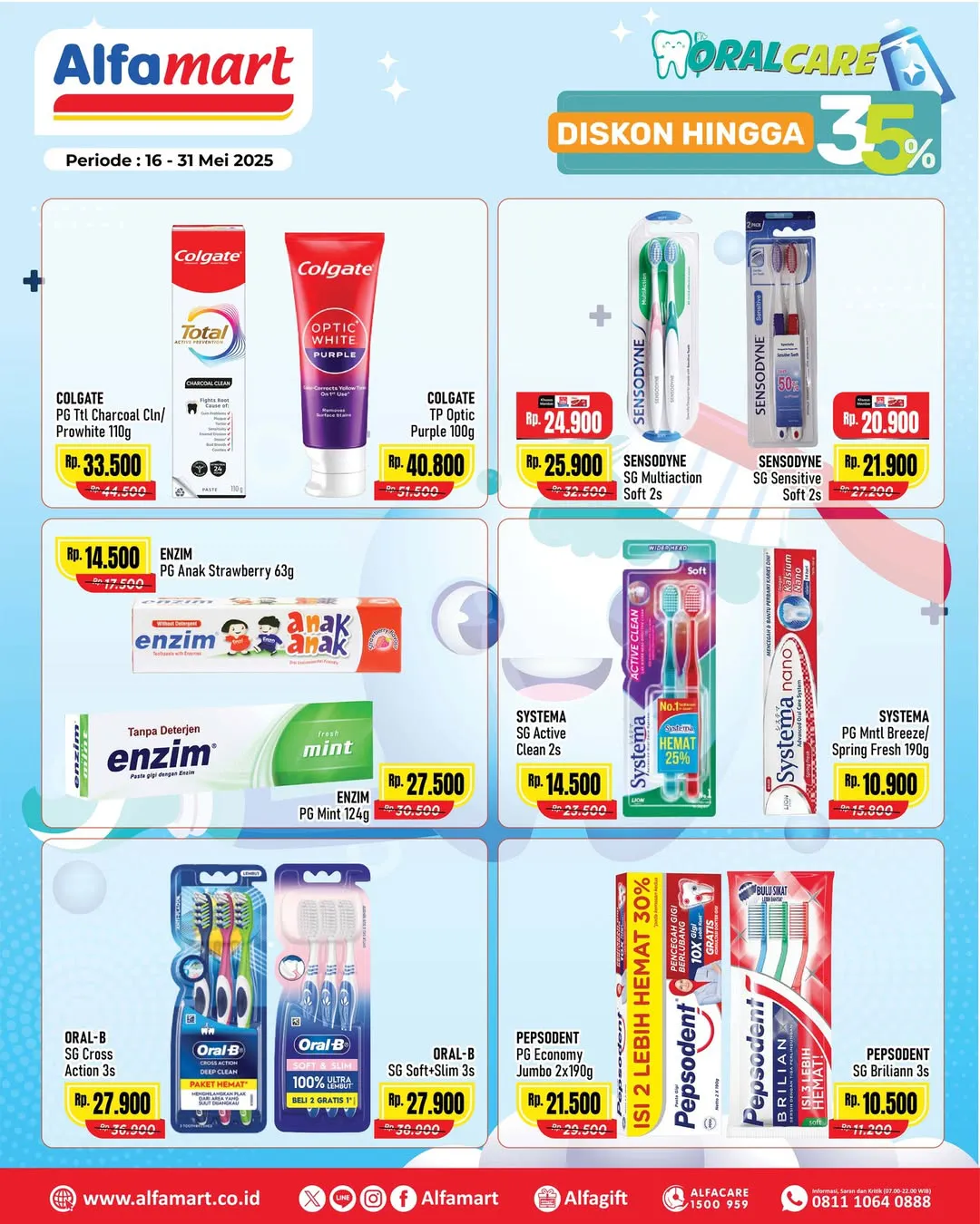 Promo Alfamart Body Care Fair Periode 16-31 Mei 2025