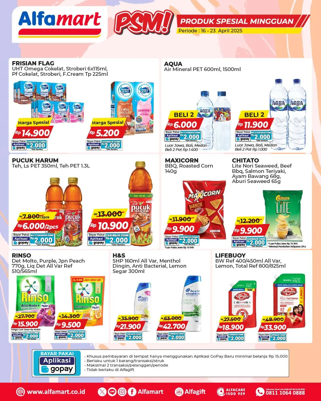 Promo PSM Alfamart Periode 16-23 April 2025