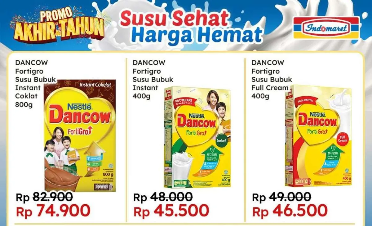 Promo Indomaret Edisi Susu Keluarga, Banyak Potongan Harga 1-15 Desember 2022