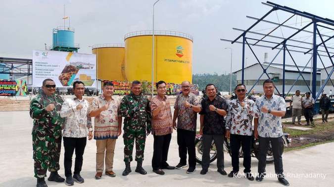 Peresmian PKS PT Cisadane Sawit Raya Tbk (CSRA) di Tapsel.