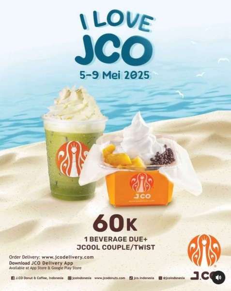 Promo I Love J.CO 5-9 Mei 2025