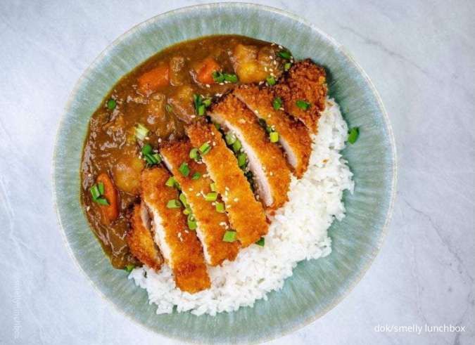 Resep Japanese Food Chicken Katsu Saus Kari, Pakai Nasi Jadi Lebih Kenyang