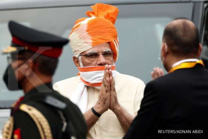 PM Modi sebut India sedang menghadapi badai virus corona