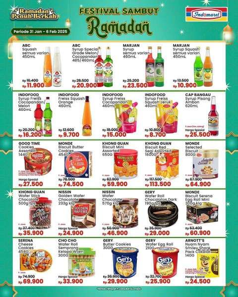 Promo Indomaret Sambut Ramadan 31 Januari-6 Februari 2025