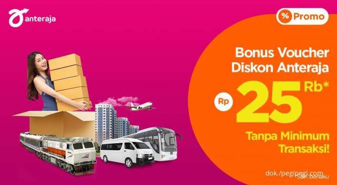 Promo PegiPegi Sampai 31 Mei 2022, Bonus Voucher Diskon Anteraja Rp 25.000