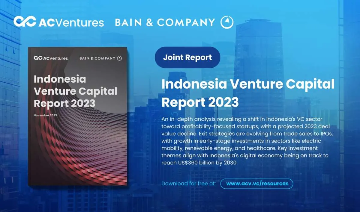 AC Ventures dan Bain &Company Rilis Laporan Soal Lanskap Venture Capital di Indonesia
