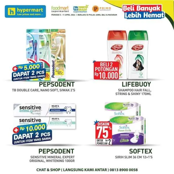 Promo Hypermart Beli Banyak Lebih Hemat Periode 5-11 April 2024