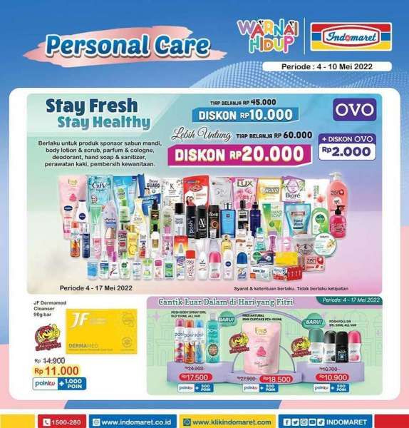 Promo Indomaret Super Hemat Mingguan Mulai 4-10 Mei 2022