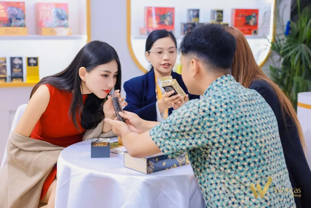 Andalkan Kopi Luwak, Worcas Ramaikan China International Import Expo (CIIE) 2025