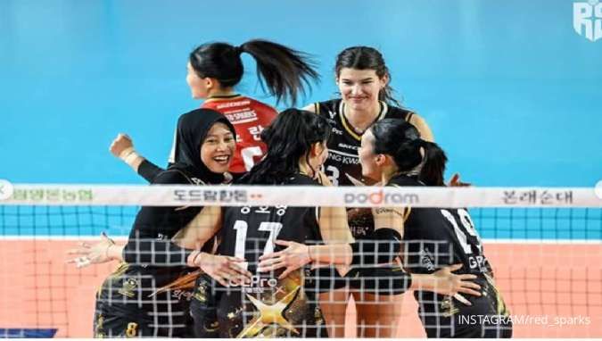 Link Live Streaming Red Spark vs IBK Altos, Megawati Bisa Bawa Naik Klasemen?