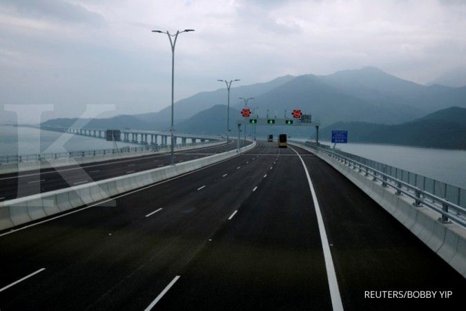 Jembatan terpanjang di dunia, Hong Kong-Makau-Zhuhai dibuka pekan ini