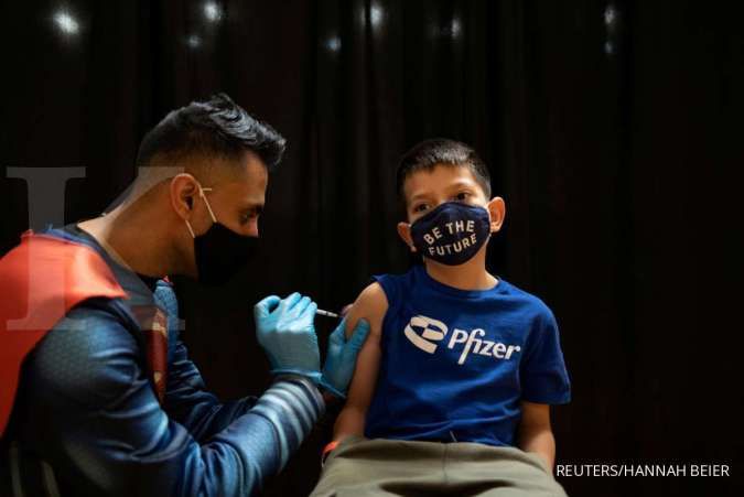 CDC: Vaksin Pfizer Sebabkan Efek Samping Ringan pada Anak-Anak 5-11 Tahun