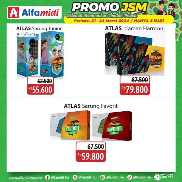 Promo JSM Alfamidi Hanya 4 Hari Periode 21-24 Maret 2024